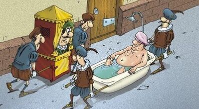 Bath with soda to increase the penis
