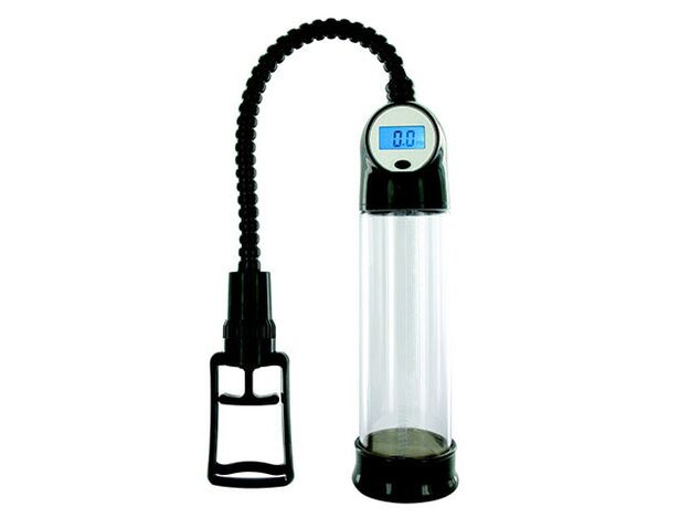 Automatic void pump with a mounted monitor