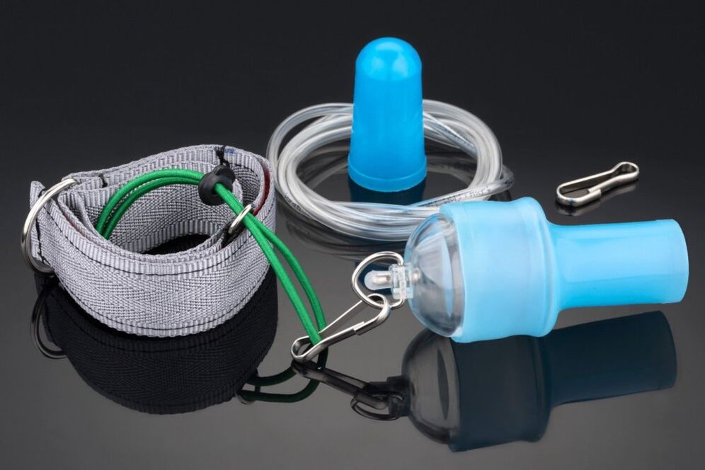 Stretcher a device capable of enlarging the penis